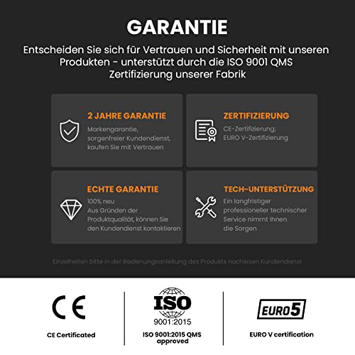 maXpeedingrods 3300W Inverter Stromgenerator Superleise Benzin 4 Takt mit USB und 230V Steckdosen Leicht als Notstromaggregat für Camping Reise Garage Wohnwagen Baustelle - 8
