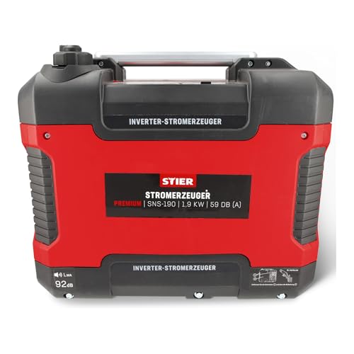 STIER SNS-190 1900W Benzin Stromgenerator