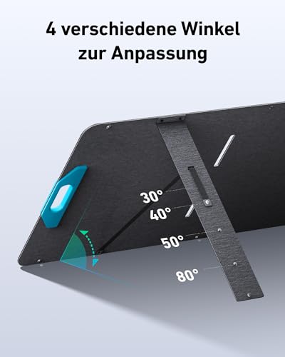 Anker 767 mit  2 x 200 W Solarpanel - 5