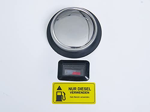 Diesel Stromerzeuger Notstromaggregat 5kW Nennleistung 8,8 PS Dieselmotor Silent Elektrostart mit Starterbatterie 2×230 V 1x 400V Stromgenerator Starkwerk SW 6000 D Silent - 9